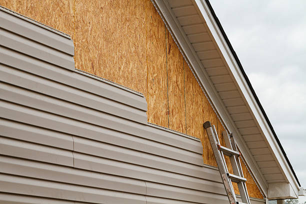 Professional Emergency Siding Repair technician working in Dresden, TN